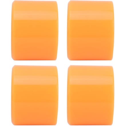 Ensemble 4PCS Roue de Skateboard PU Colorée Haute Élasticité Accessoire pour la Plupart des SkateboardsOrange