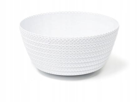 Lamela Jersey Pot Wit 30cm - Stijlvol en Duurzaam