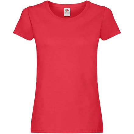 Dames-T-shirt Fruit of the Loom Original