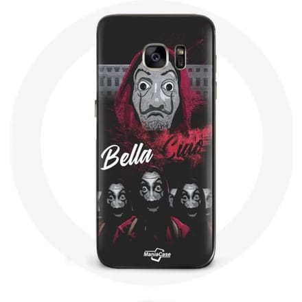 Coque Samsung Galaxy S7 La casa de papel bella ciao logo