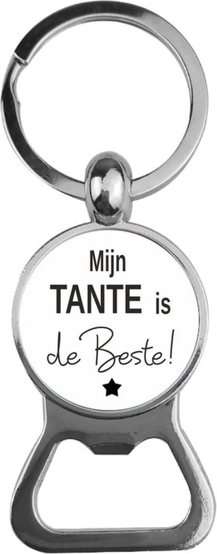 Bieropener Glas -  Mijn Tante Is De Beste