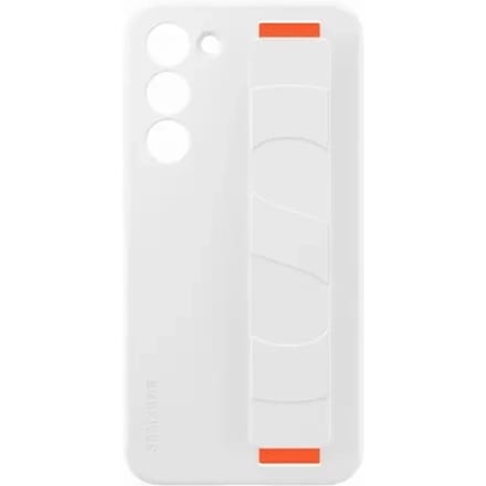 Samsung Silicone Grip Cover - Samsung Galaxy S23 Plus- Wit