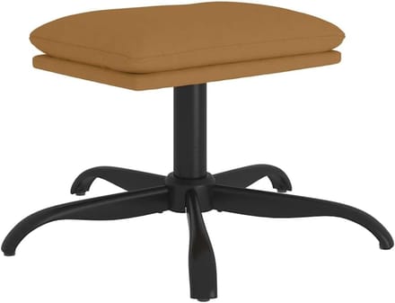 Voetenbank - Poef Hocker - Ontspanning Thuis - Comfortabel Stabiel - 60x60x36 cm - Bruin