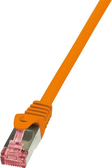 LogiLink 7.5m, Cat6 netwerkkabel Oranje 7,5 m S/FTP (S-STP)