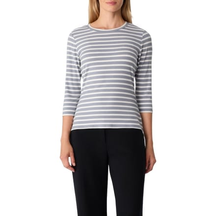 Comma T-shirts Grey/black Taglia: 38 | Maglie a manica lunga Outlet | Donna | Grigio