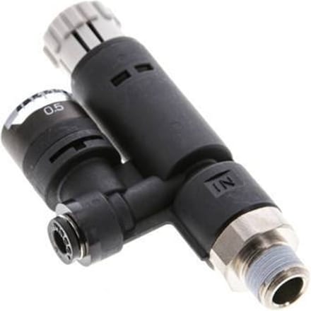 Pneumatische Drukregelaar 4mm - R1/8'' met manometer