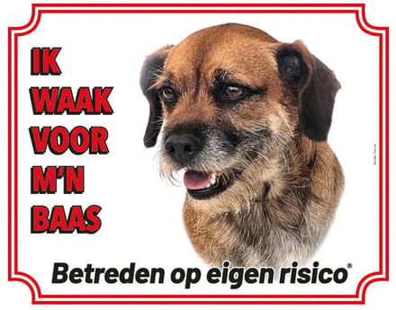 Border Terrier Waakbord
