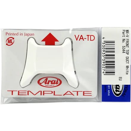 Centraal Voorste Bovenventilatie Motorhelm Arai Top Duct MX-V