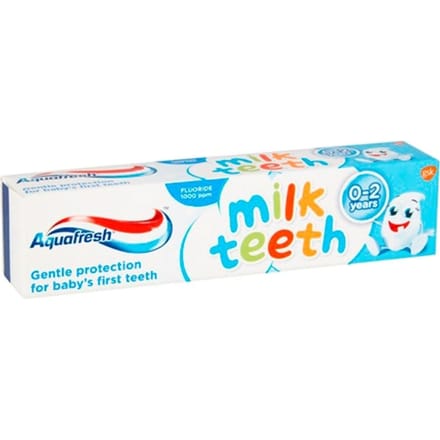 Aquafresh Melktanden 0-2 jaar Tandpasta - 50ml