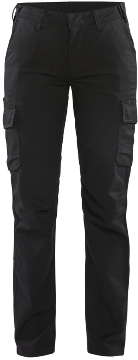 Blaklader Dames industrie werkbroek stretch 7144-1832 - Zwart - D20