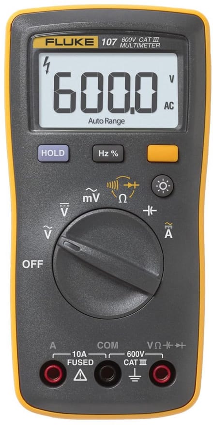 Draagbare digitale multimeter voor AC/DC met verlichting