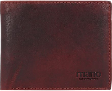 mano Don Simon Leren Portemonnee 11,5 cm - Jongens - Horizontaal - schwarz