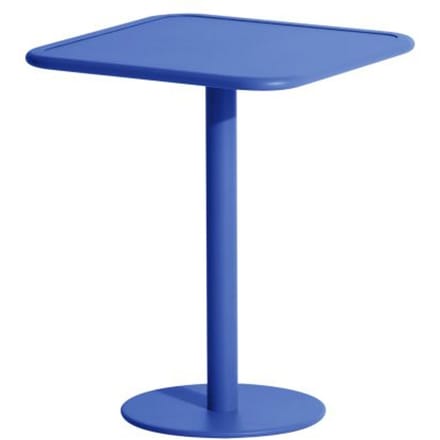 Petite Friture Week-End Bistrotafel vierkant - blauw