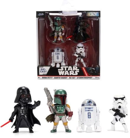Jada Toys Star Wars Mini Figuur 4-Pack Wave 1 6.5 cm Mini-Figuur