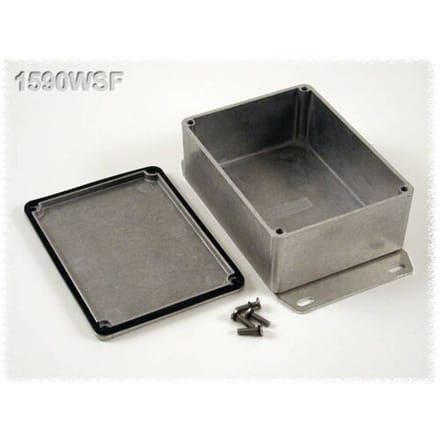 Hammond Electronics 1590WSF Universele behuizing 110.5 x 81.5 x 44 Aluminium Natuur 1 stuk(s)