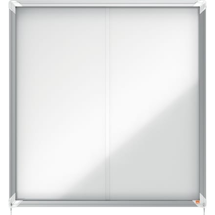 Binnenvitrine Nobo Premium Plus 12xA4 schuifdeur magnetisch