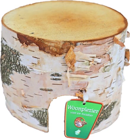 Berkenhuis rond medium 14cm