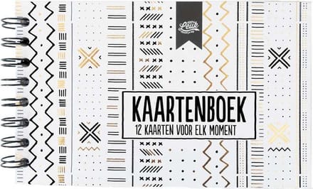 100%LEUK - Kaartenboek - 12 kaarten - Voor elk moment