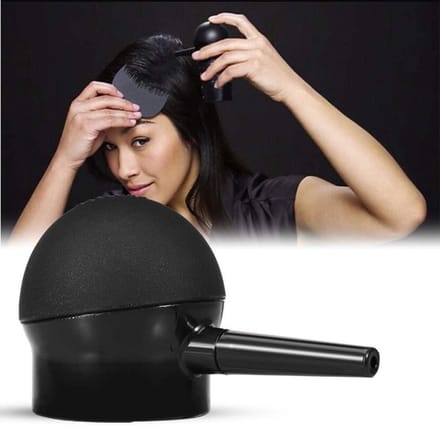 Professionele Haarverdikkings Spray met Atomizer, Poeder Applicator en Precisie Nozzle voor Volumineus Haar en Haarvezels