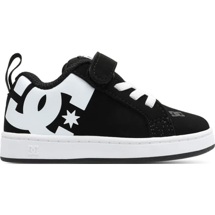 DC Shoes Court Graffik Babyschoenen - Zwart - Maat 21.5 - Suède