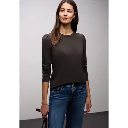 Shirt met rimpels