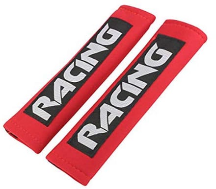 Gordelkussen Racing Rood - Comfort en Veiligheid voor Auto