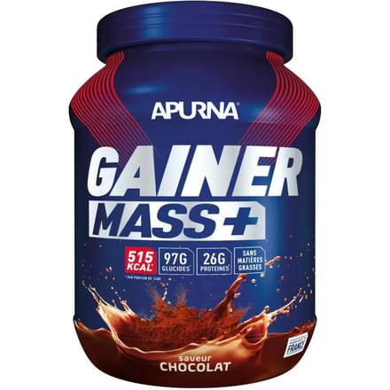 Pot Apurna Gainer Mass Plus - Chocolat - 1.1 Kg