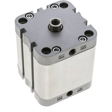 ISO 21287 Compacte Dubbelwerkende Cilinder 63-40mm - Magnetisch