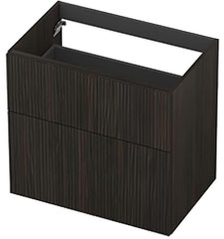 INK - Onderkast 2L A-sym Fin. Gefr. Tbv Greep - 700x450x650 Mm - Matt Intens Black