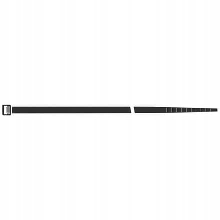 Zwarte Nylon Kabelbinders 1330x9mm - 100 Stuks