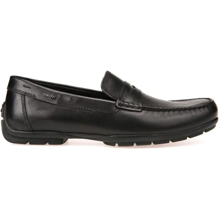 GEOX MONER W 2FIT HEREN Loafers - ZWART