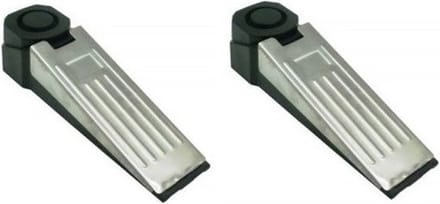 Benson Deurwig - 2x - anti inbraak alarm - deurstopper - 100 dB - 6 x 4 cm