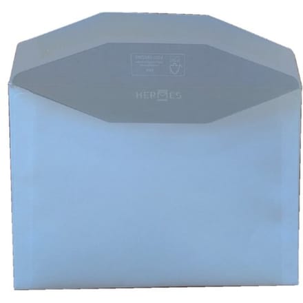 Envelop Hermes bank C6 114x162mm gegomd wit doos à 500 stuks