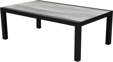 Vegas lounge tuintafel aluminium antraciet