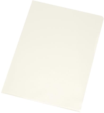 Q-CONNECT L-map | gekorreld | 120 micron | pak van 10 stuks