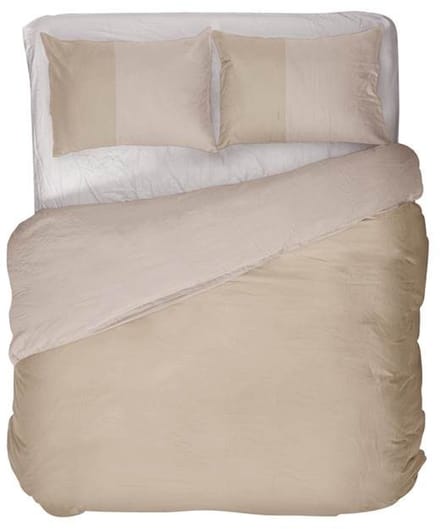 Kayori Gosen Dekbedovertrek - Extra breed - 260x200/220 cm - Zand
