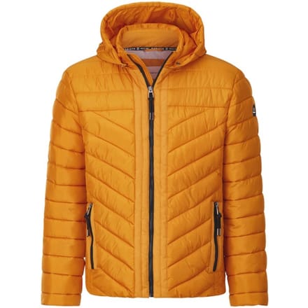 Babista herren Donsjack - 54 - oranje - Plus Size