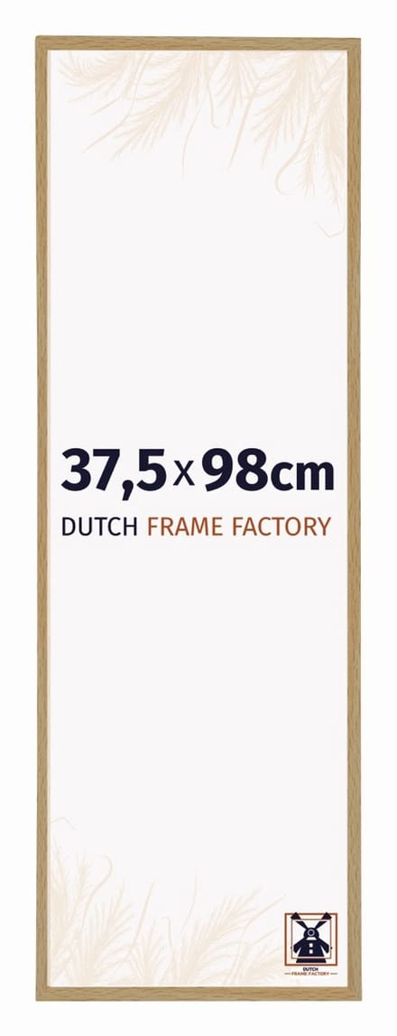 Fotolijst 37,5x98 cm - Kunststof - Beuken Licht - Easy