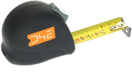 D4E ROLBANDMAAT INCL RUBBEREN HAAK EN MAGNEET 25MM 5MTR
