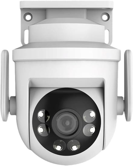 Buiten Camera - WiFi Beveiliging - Huis Bewaken - 6 Megapixel Resolutie - EU Stekker - Wit