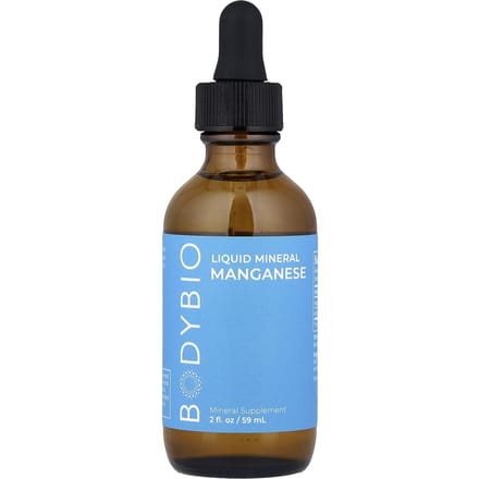 BodyBio, Vloeibaar Mineraal Mangaan, 59 ml (2 fl oz) gray