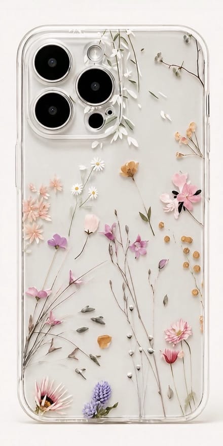 Telefoonhoesje gebloemd - bloemetjes - iPhone 14