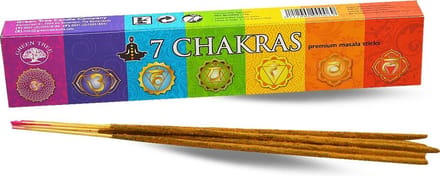 Wierook 7 chakra - 12 stuks -