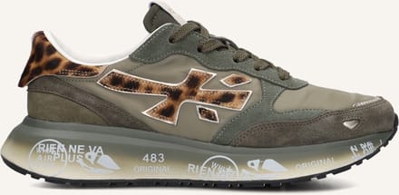 Premiata Lauryn Sneakers - Suède - Dames - Groen - Maat 41