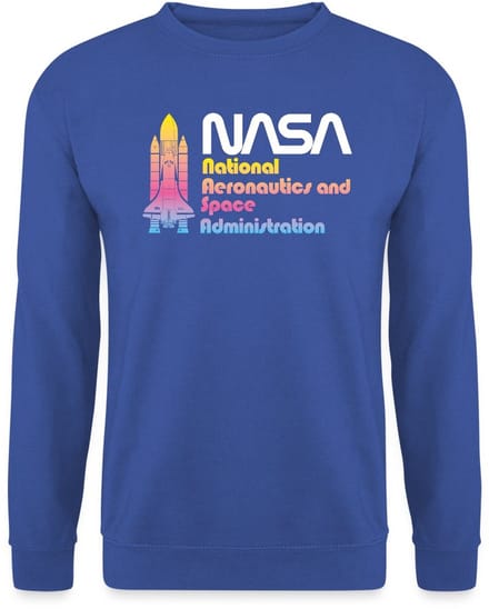 NASA National Aeronautics And Space Administration Sweater Heren