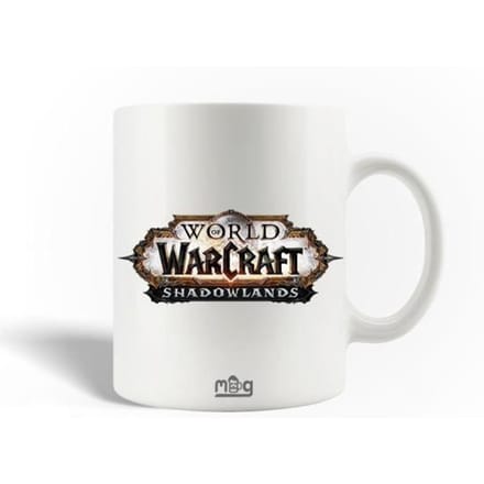 Mug en Céramique - World of Warcraft - Shadowlands - 30cl - Compatible Lave-Vaisselle - Blanc