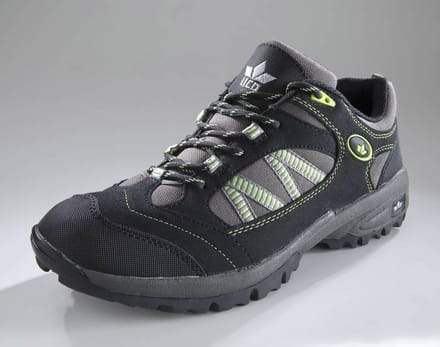 Lico Wandelschoen zwart/grijs/groen maat 43