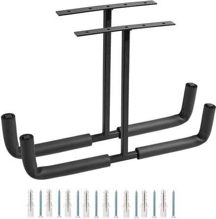 NTHProducts - Heavy Load Ceiling Garage Hooks - Overhead Garage Storage - Ruimtebesparend - Multifunctioneel - Geschikt voor Gereedschap en Fietsen - I...