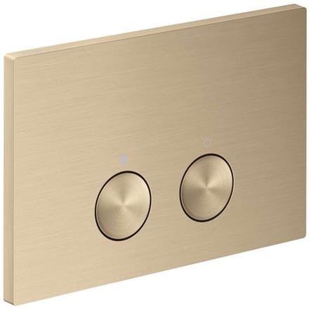 Axor FlushPlate - Bedieningsplaat, geborsteld brons 42530140