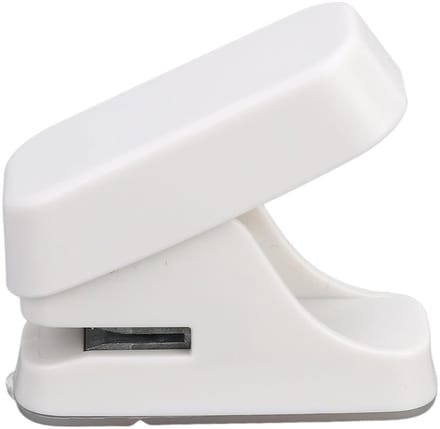 Enkele gaten papier perforator, draagbare papier snijder voor disc binding, scrapbooking, journaling en knutselprojecten